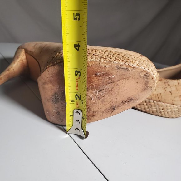 Stuart Weitzman Cork Heels Size 9M - Picture 12 of 16